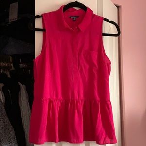 2/$30 American Eagle Chiffon Peplum Top